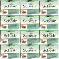 Schesir Salads Poke Tavuklu Yetişkin Yaş Kedi Maması 12x85 gr