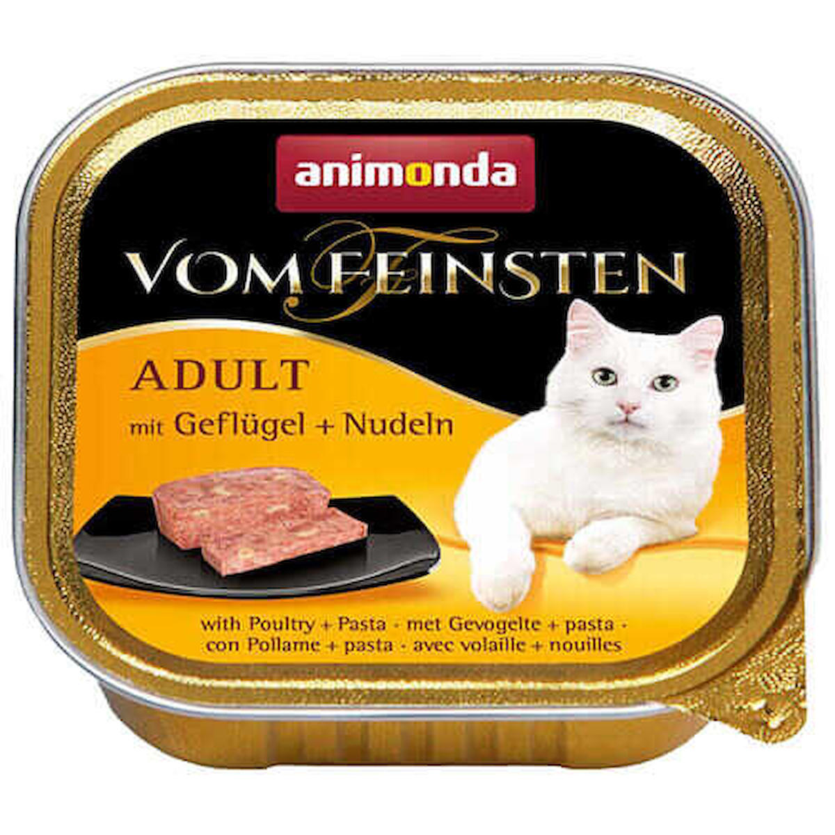 Animonda Vom Feinsten Kümes Hayvanlı Yetişkin Yaş Kedi Maması 100 gr
