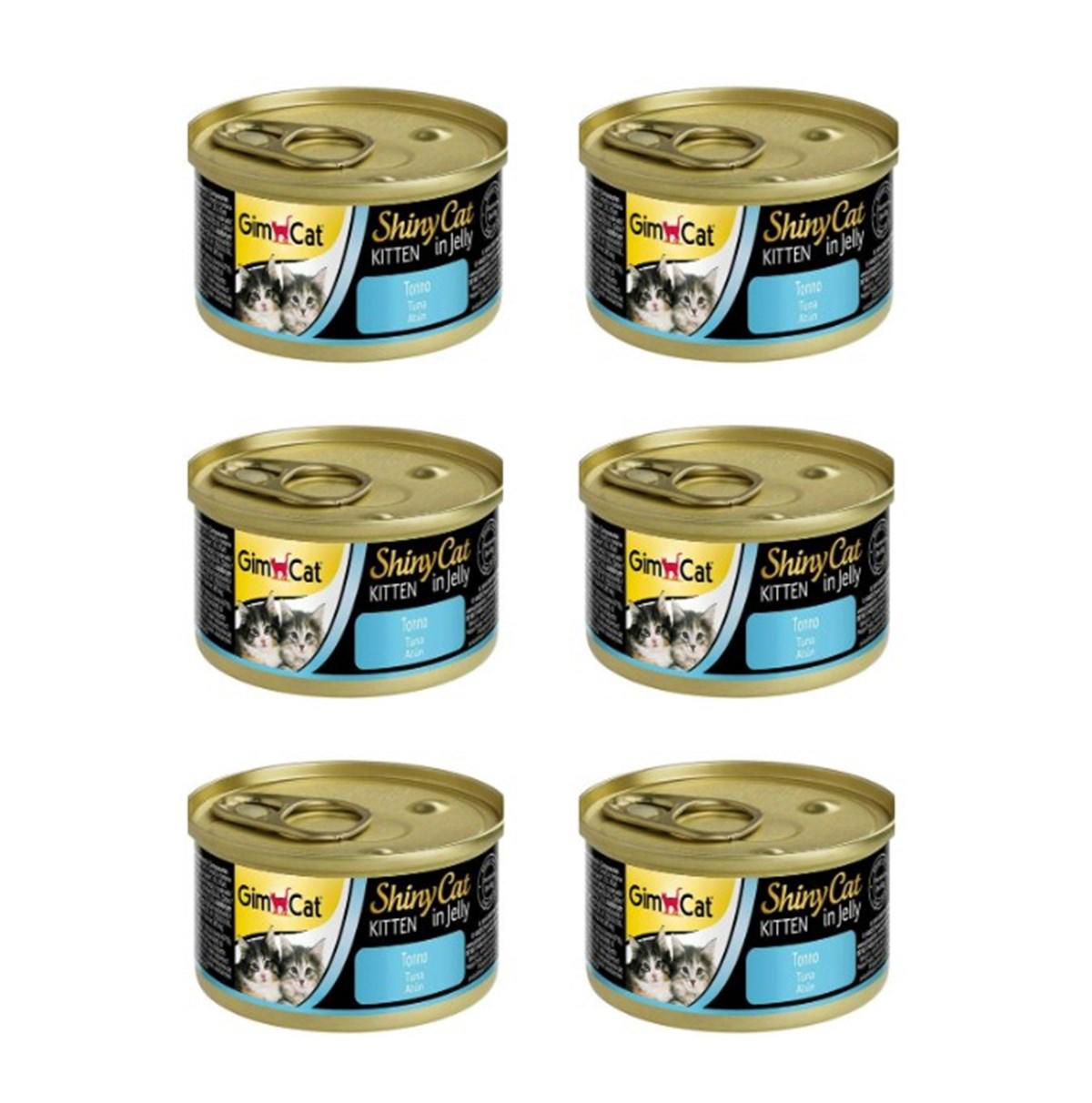Gimcat Shinycat Ton Balıklı Yavru Yaş Kedi Maması 70 gr