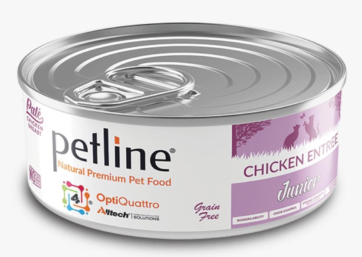 Pet Line Grain Free Tavuklu Yavru Yaş Kedi Maması 80 gr
