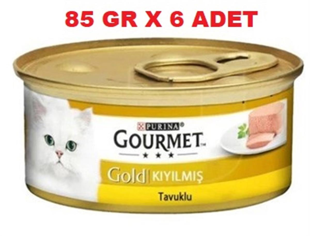 Purina Gold Tavuklu Yetişkin Yaş Kedi Maması 6x85 gr
