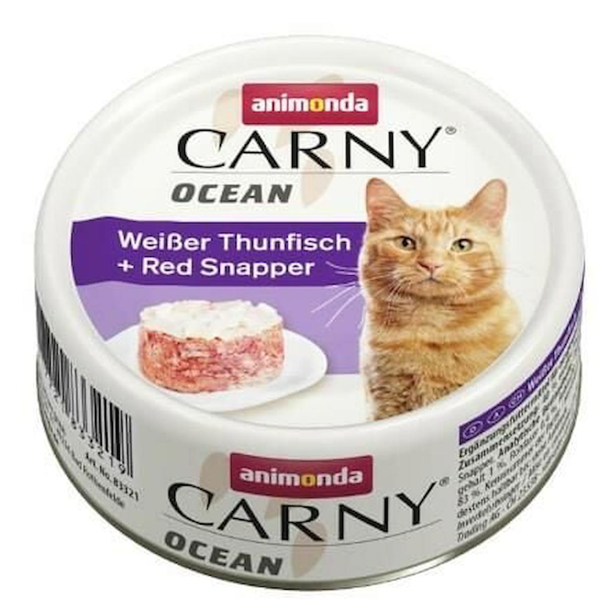 Animonda Ocean Karışık Etli Yetişkin Yaş Kedi Maması 80 gr