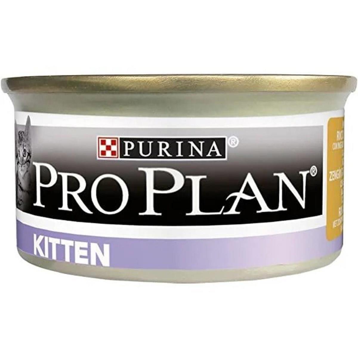 Pro Plan Kitten Tavuklu Yavru Yaş Kedi Maması 85 gr