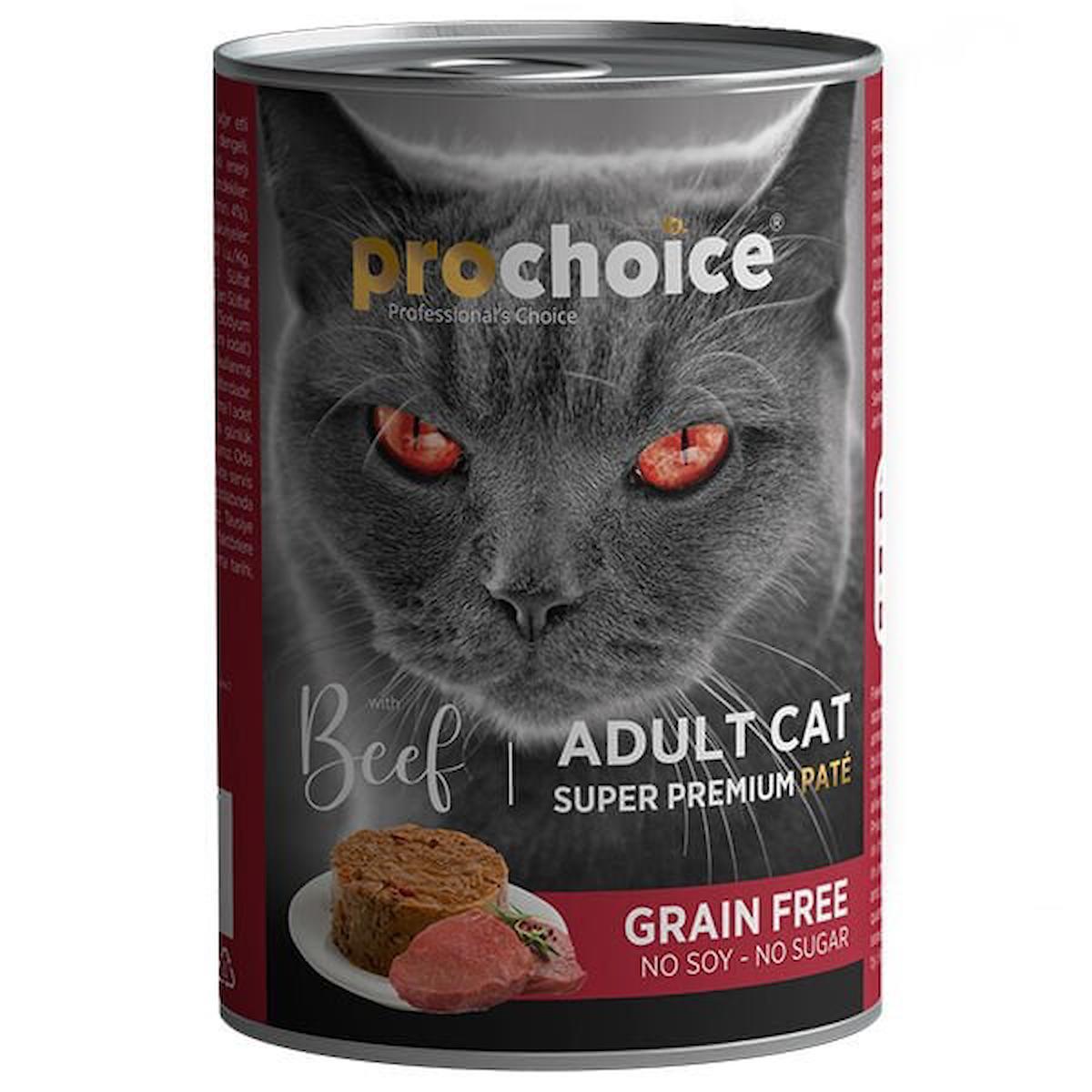 Prochoice Super Premium Biftekli Yetişkin Yaş Kedi Maması 400 gr
