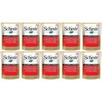 Schesir Nature Tavuklu Yetişkin Yaş Kedi Maması 10x100 gr