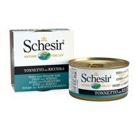 Schesir Nature Ton Balıklı ve Sarı Kuyruk Balığı Jöleli Yetişkin Yaş Kedi Maması 6x85 gr