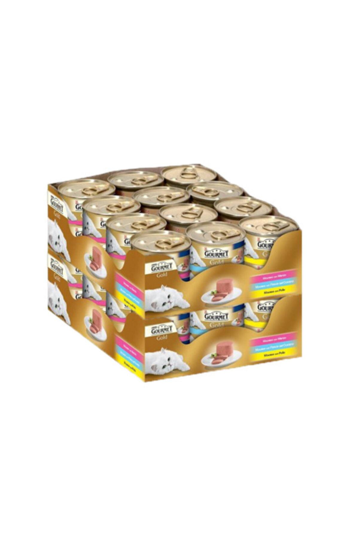 Purina Gold Karışık Yetişkin Yaş Kedi Maması 85 gr