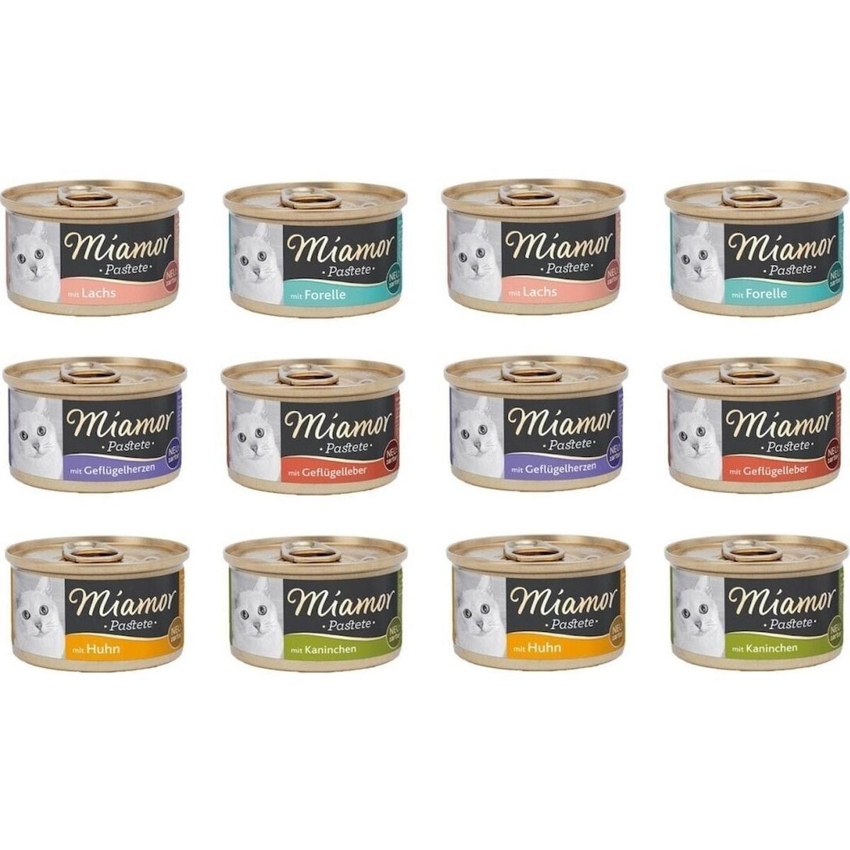 Mıamor Karma Yetişkin Yaş Kedi Maması 12x85 gr