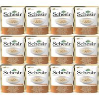 Schesir In Souce Tavuklu Soslu Yetişkin Yaş Kedi Maması 12x85 gr