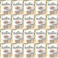 Schesir In Jelly Ton Balıklı ve Somonlu Yetişkin Yaş Kedi Maması 20x85 gr