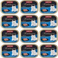 Animonda Vom Feinsten Somonlu ve Karidesli Yetişkin Yaş Kedi Maması 12x100 gr