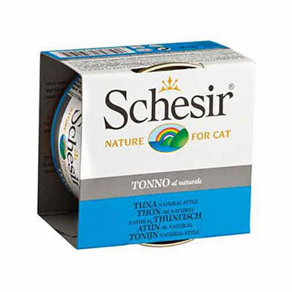Schesir Nature Balıklı Soslu Yetişkin Yaş Kedi Maması 6x85 gr