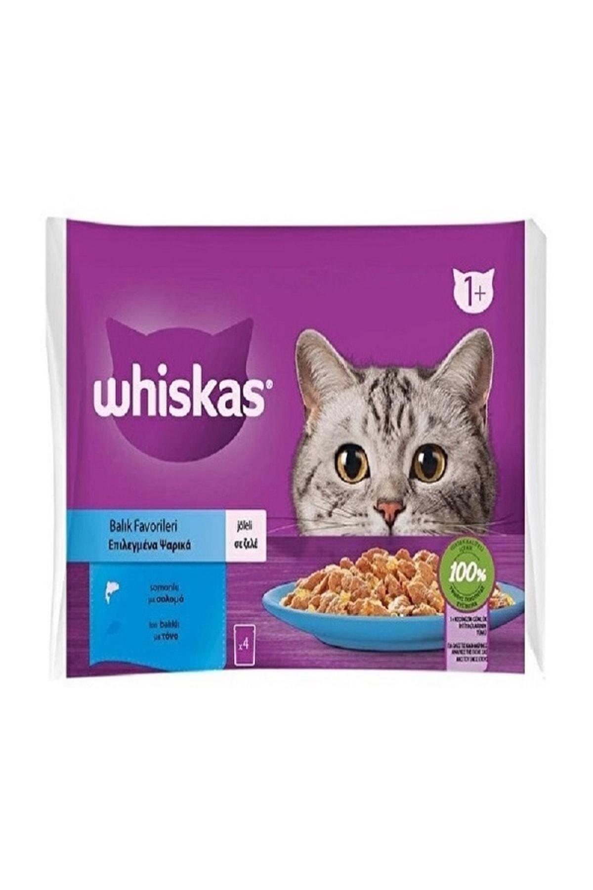 Whiskas 1+ Balıklı Yetişkin Yaş Kedi Maması 85 gr