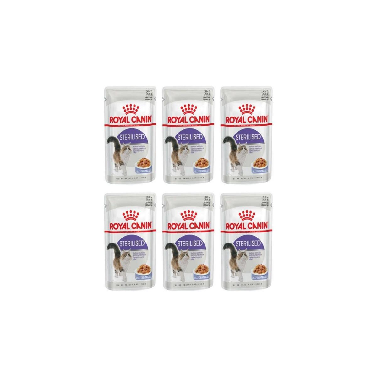 Royal Canin Sterilised Kümes Hayvanlı Yetişkin Yaş Kedi Maması 6x85 gr