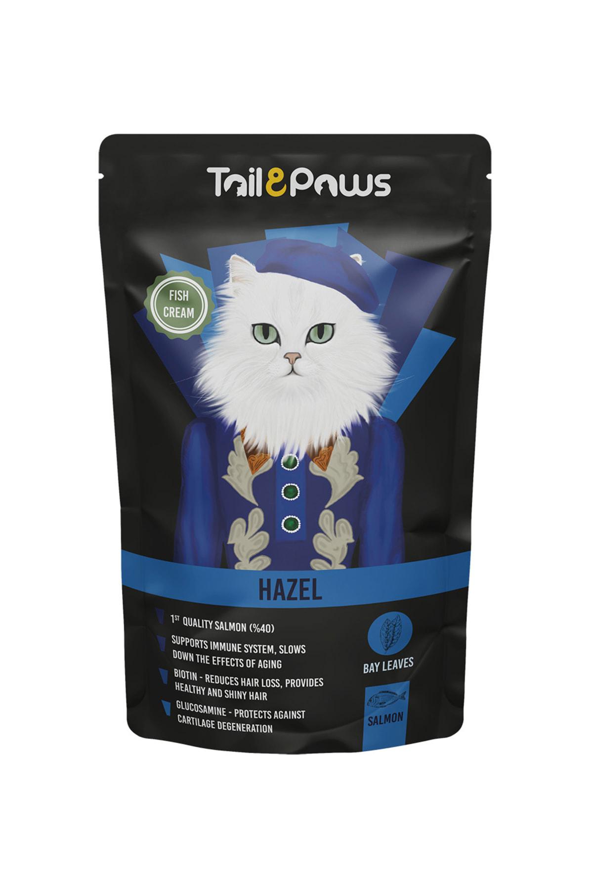 Tail&Paws Hazel Somonlu Yetişkin Yaş Kedi Maması 80 gr
