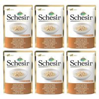 Schesir In Souce Tavuklu Soslu Yetişkin Yaş Kedi Maması 6x85 gr