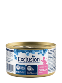 Exclusion Noble Grain Tavuklu Yavru Yaş Kedi Maması