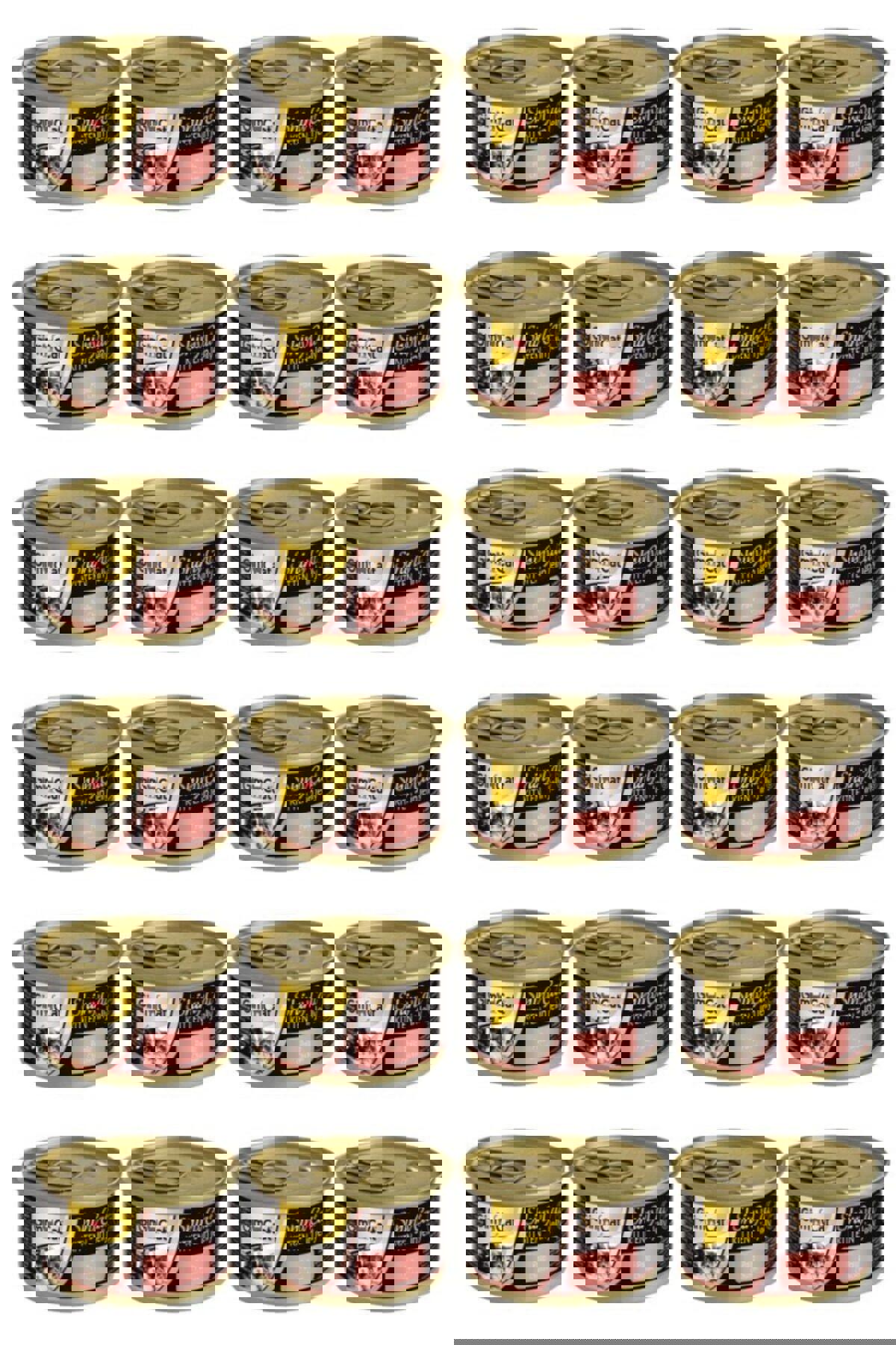 Gimcat Shinycat Tavuklu Yavru Yaş Kedi Maması 24x70 gr