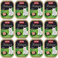 Animonda Vom Feinsten Hindi Etli ve Tavşanlı Yetişkin Yaş Kedi Maması 12x100 gr