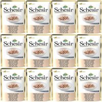 Schesir In Jelly Ton Balıklı ve Somonlu Yetişkin Yaş Kedi Maması 12x85 gr