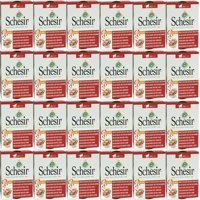 Schesir Salads Poke Ton Balıklı ve Hamsili Yetişkin Yaş Kedi Maması 24x85 gr