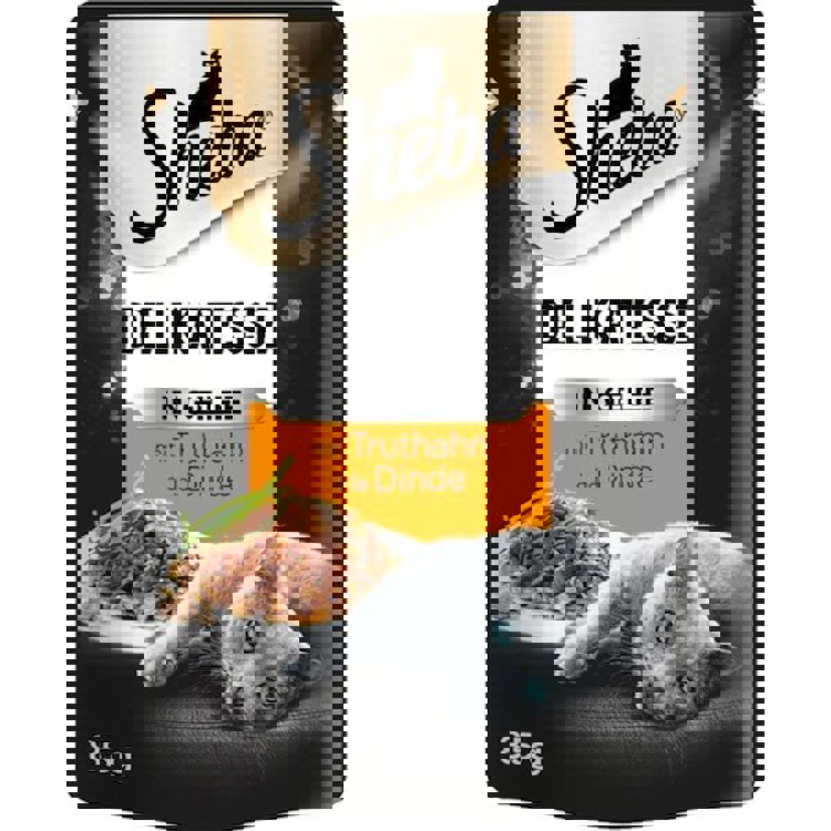 Sheba Delikatesse Hindi Etli Yetişkin Yaş Kedi Maması 24x85 gr