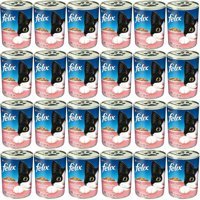 Felix Lachs & Forelle Alabalıklı ve Somonlu Yetişkin Yaş Kedi Maması 24x400 gr