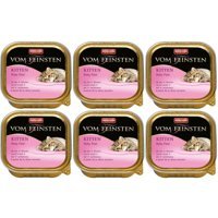 Animonda Vom Feinsten Karışık Etli Yavru Yaş Kedi Maması 6x100 gr