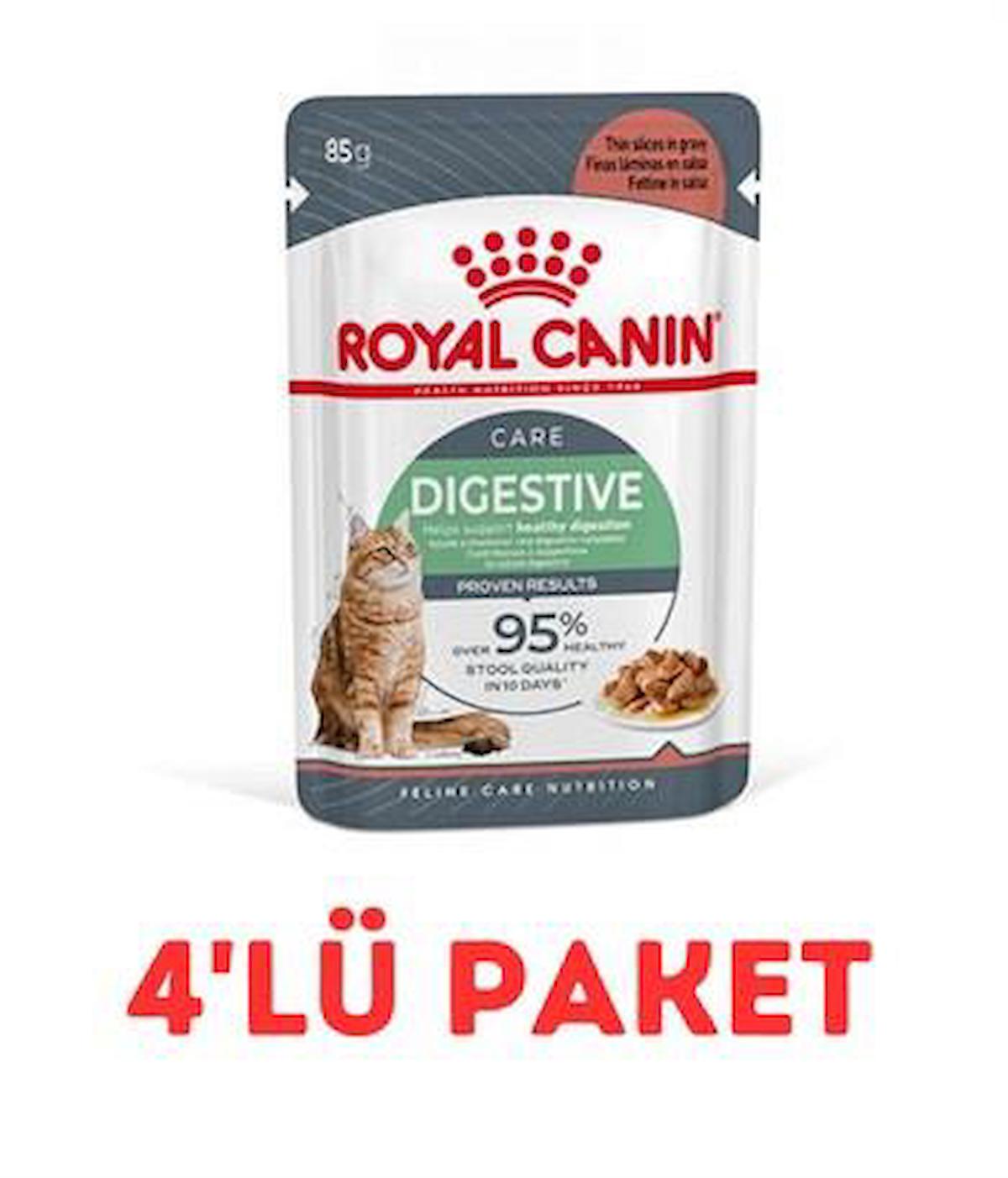 Royal Canin Digestive Etli Yaş Kedi Maması 4x85 gr
