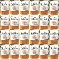 Schesir In Jelly Karidesli ve Tavuklu Yetişkin Yaş Kedi Maması 24x85 gr