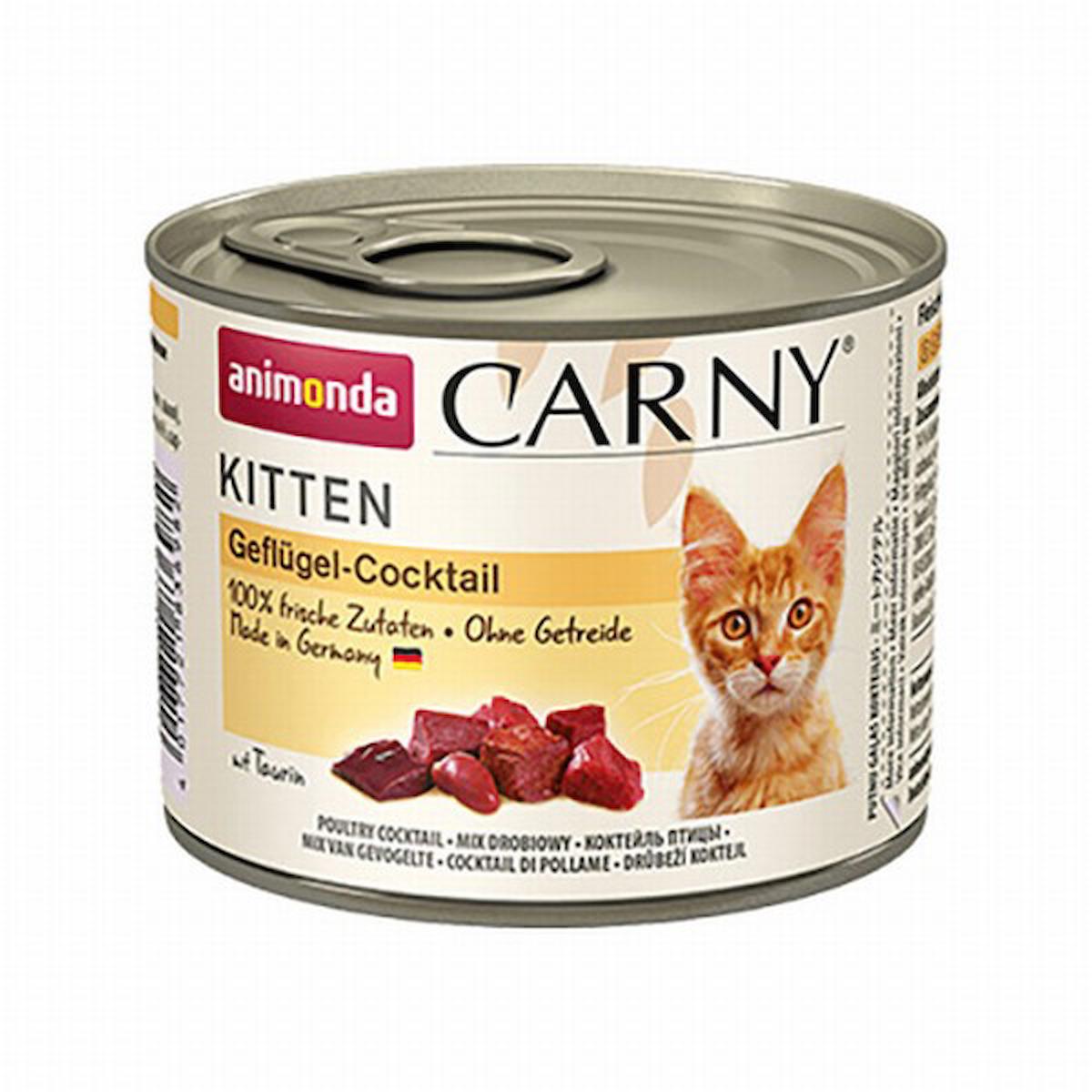 Animonda Carny Kümes Hayvanlı Yavru Yaş Kedi Maması 200 gr