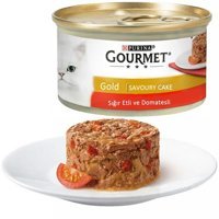 Purina Gold Etli Yetişkin Yaş Kedi Maması 85 gr