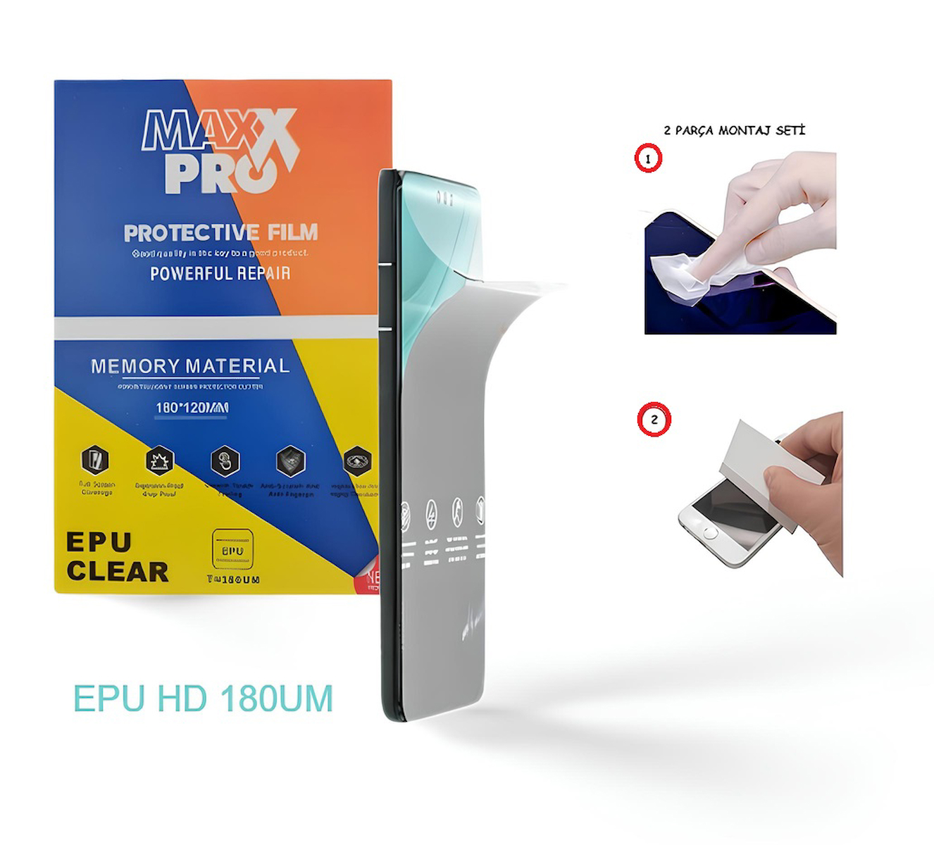 ZTE Nubia Filip NANO Ekran Koruyucu Esnek ULTRA İnce - MAXXPRO - EPU HD