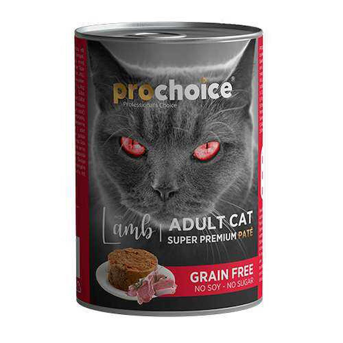 Prochoice Grain Free Kuzu Etli Yetişkin Yaş Kedi Maması 400 gr