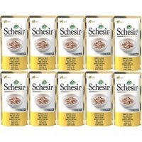 Schesir In Jelly Ton Balıklı ve Tavuklu Yetişkin Yaş Kedi Maması 10x85 gr