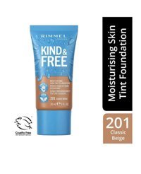Rimmel London Kind & Free 201 Classic Beige Vegan Krem Tüp Fondöten 30 ml