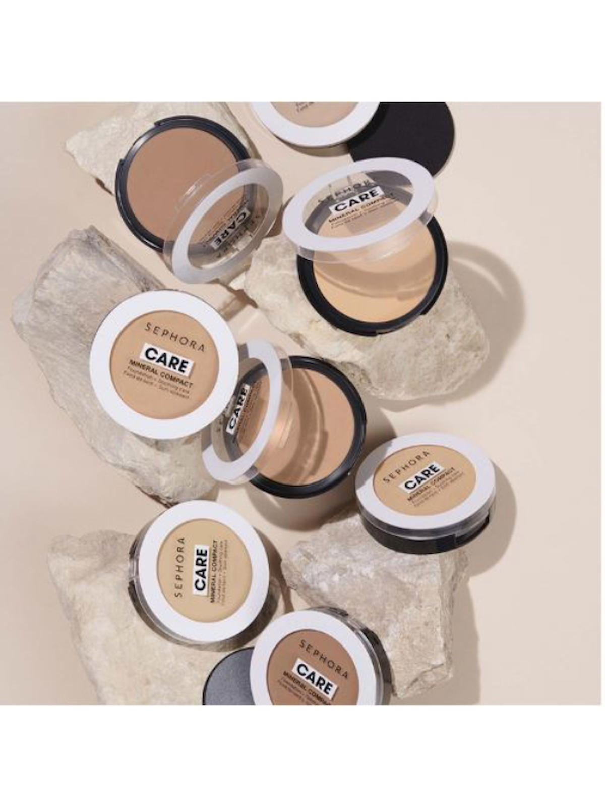 Sephora Collection Care Mineral Comact 40 Noisette Pudra Kompakt Fondöten 10 gr