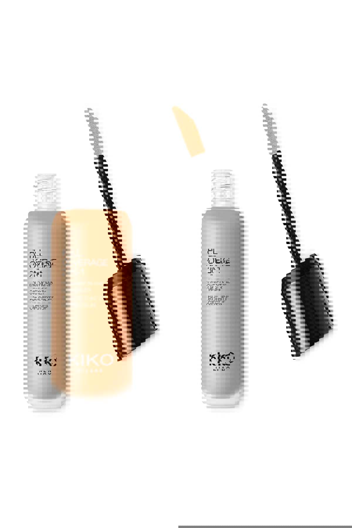 Kiko Full Coverage 2 in 1 145-71 Neutral Likit Serum Fondöten 25 ml