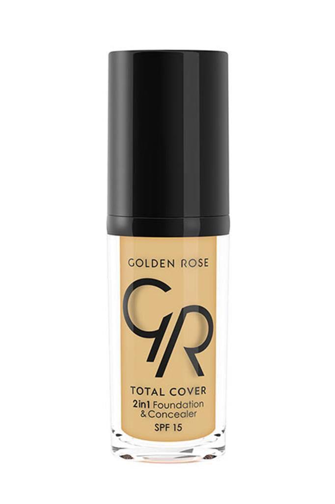 Golden Rose Total Cover 2 in 1 23 Likit Serum Fondöten 30 ml