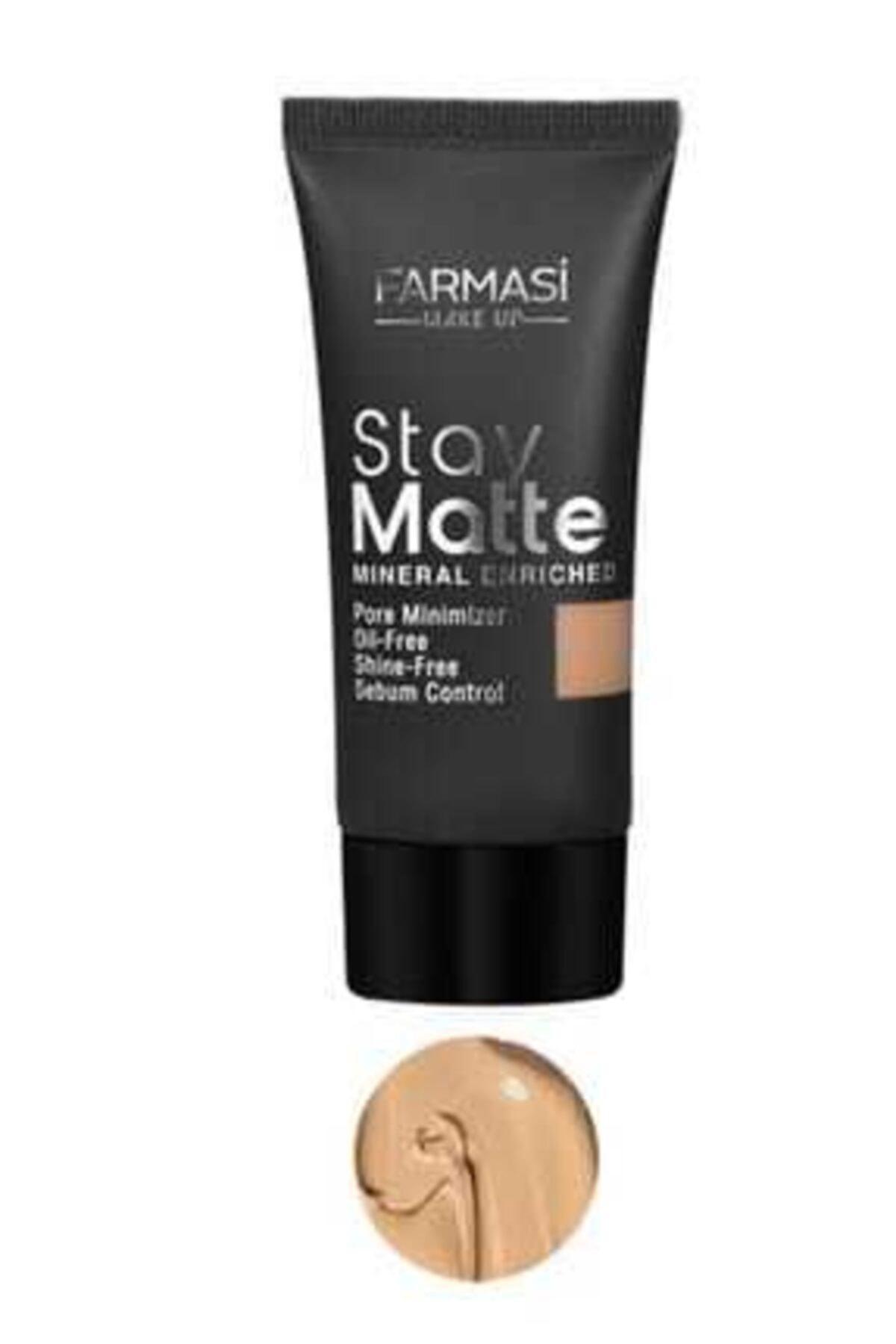 Farmasi Stay Matte Beige Likit Serum Fondöten 75 ml