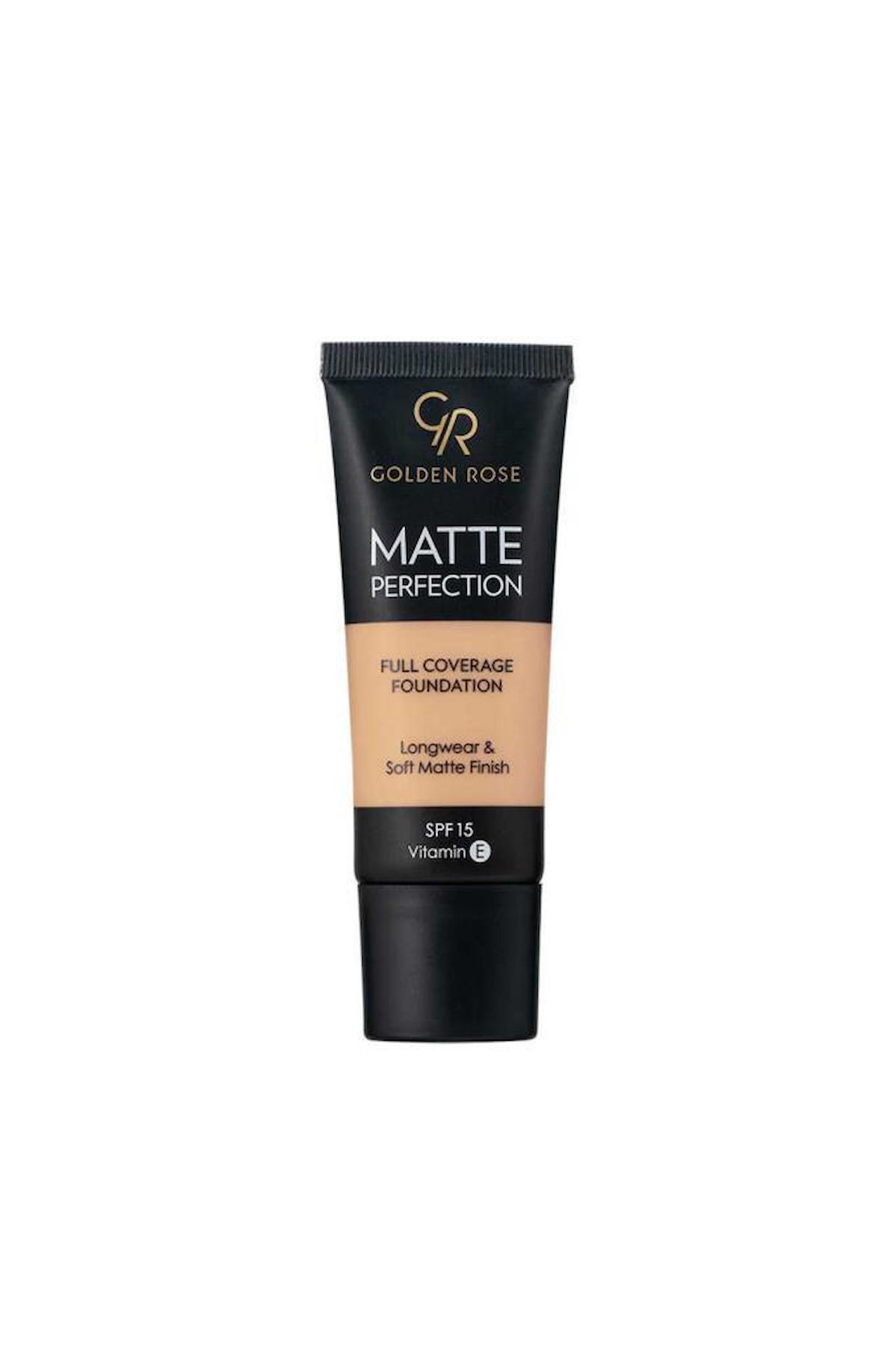 Golden Rose Matte Perfection Full Coverage Cool 5 Likit Serum Fondöten 30 ml