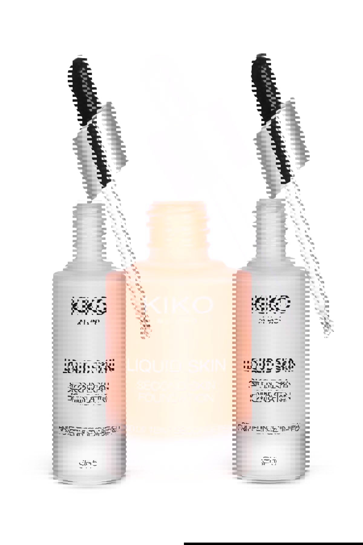 Kiko Liquid Skin Second Skin 02 Warm Rose Likit Serum Fondöten 30 ml