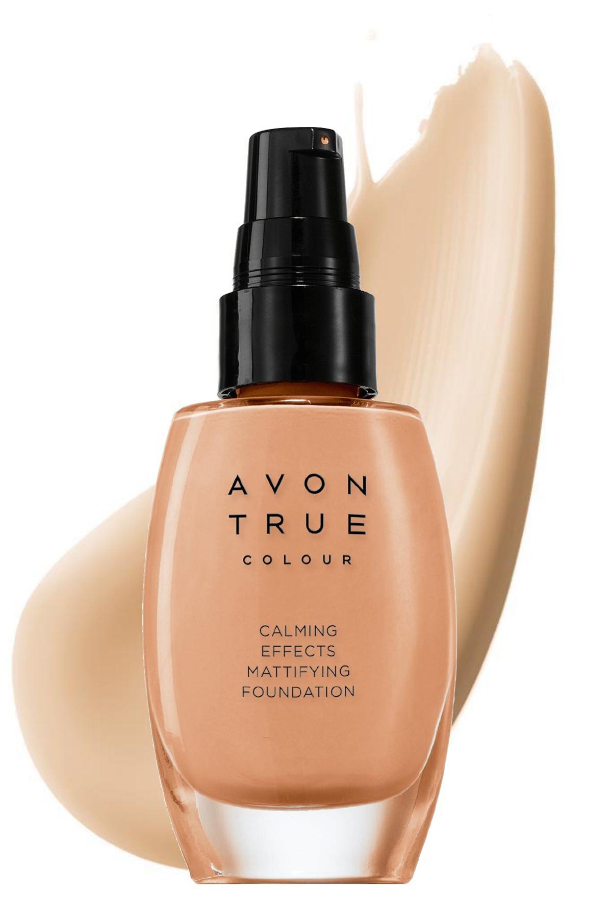 Avon True Color Mattify Almond Likit Serum Fondöten 30 ml