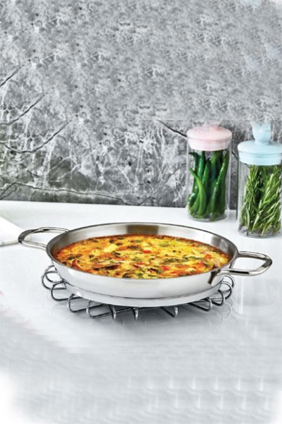 Safinox Çelik 20 cm Tava