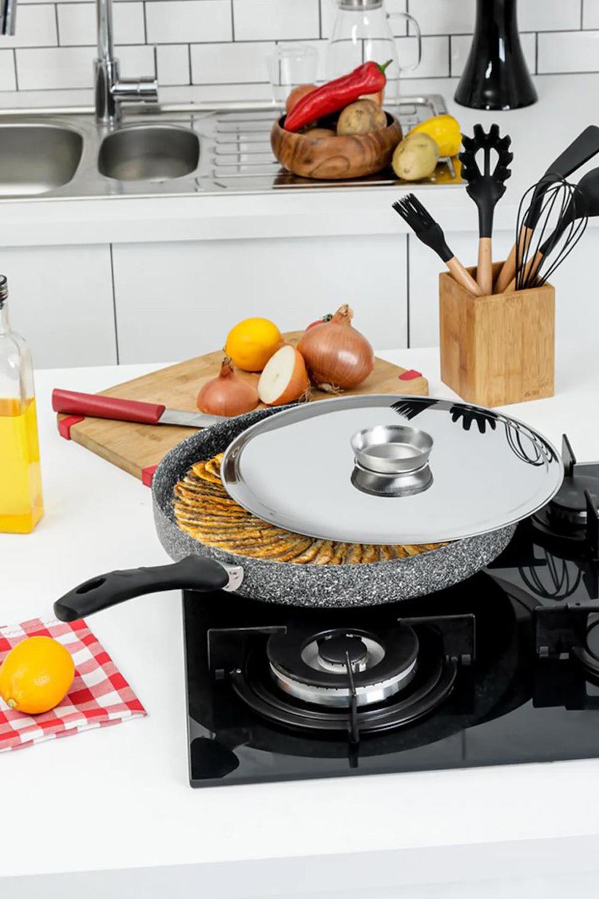 Taç Ultra Granit 32 cm Tava