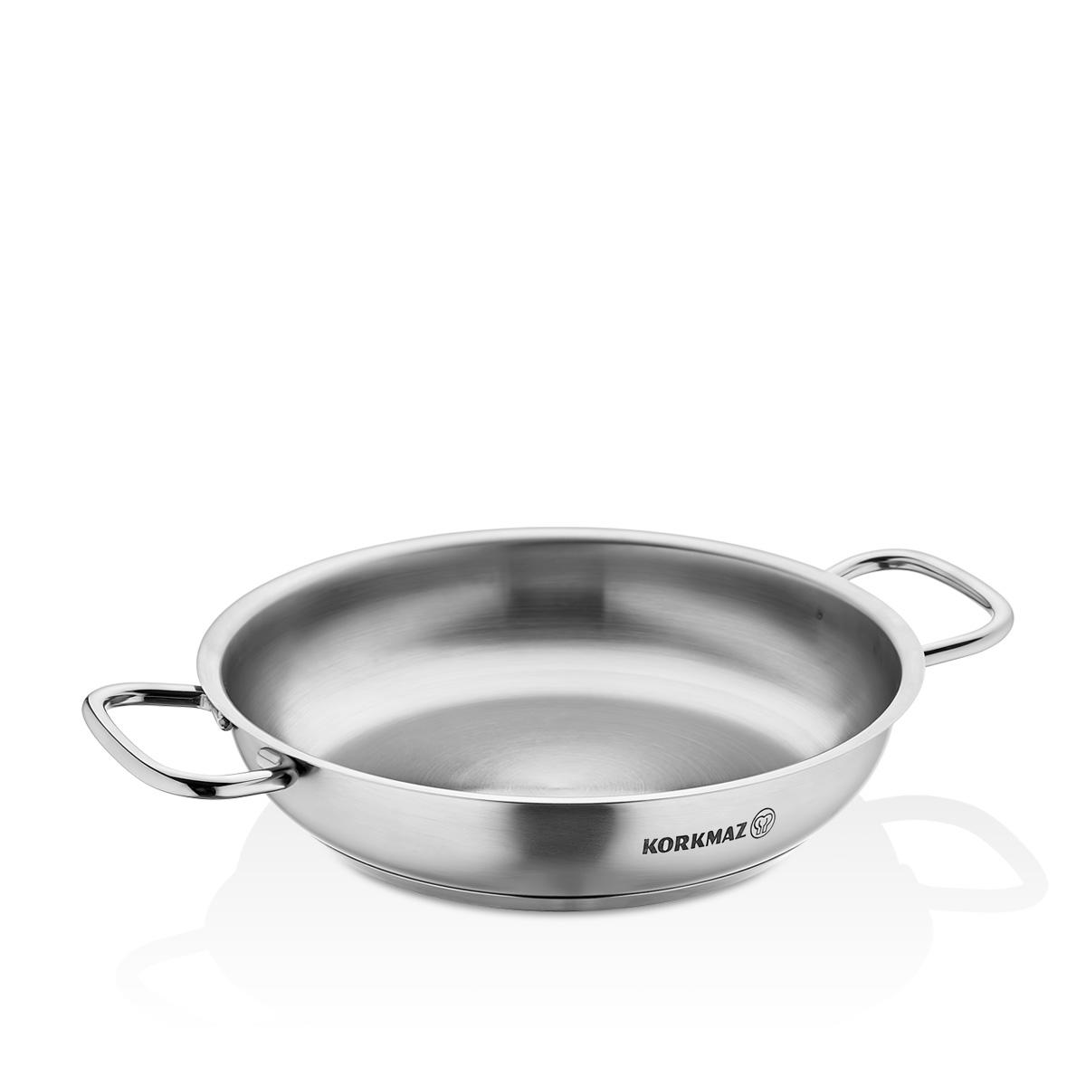 Korkmaz Çelik 36 cm Tava
