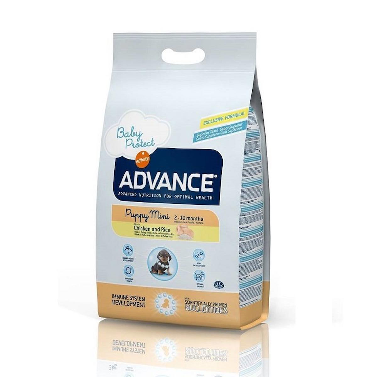 Advance Baby Protect Tavuklu Küçük Irk Yavru Kuru Köpek Maması 7.5 kg