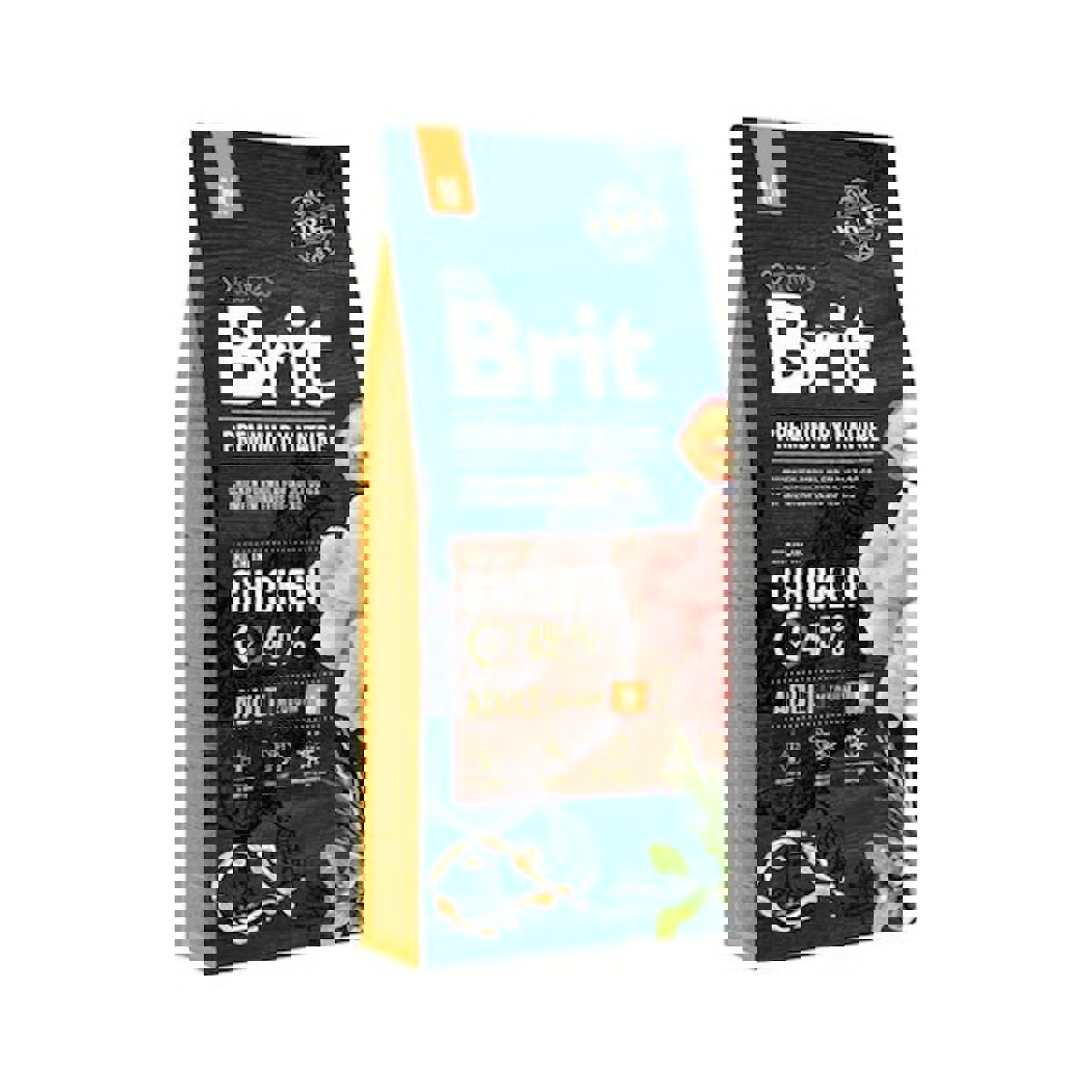 Brit Premium By Nature Tavuklu Orta Irk Yetişkin Kuru Köpek Maması 1 kg