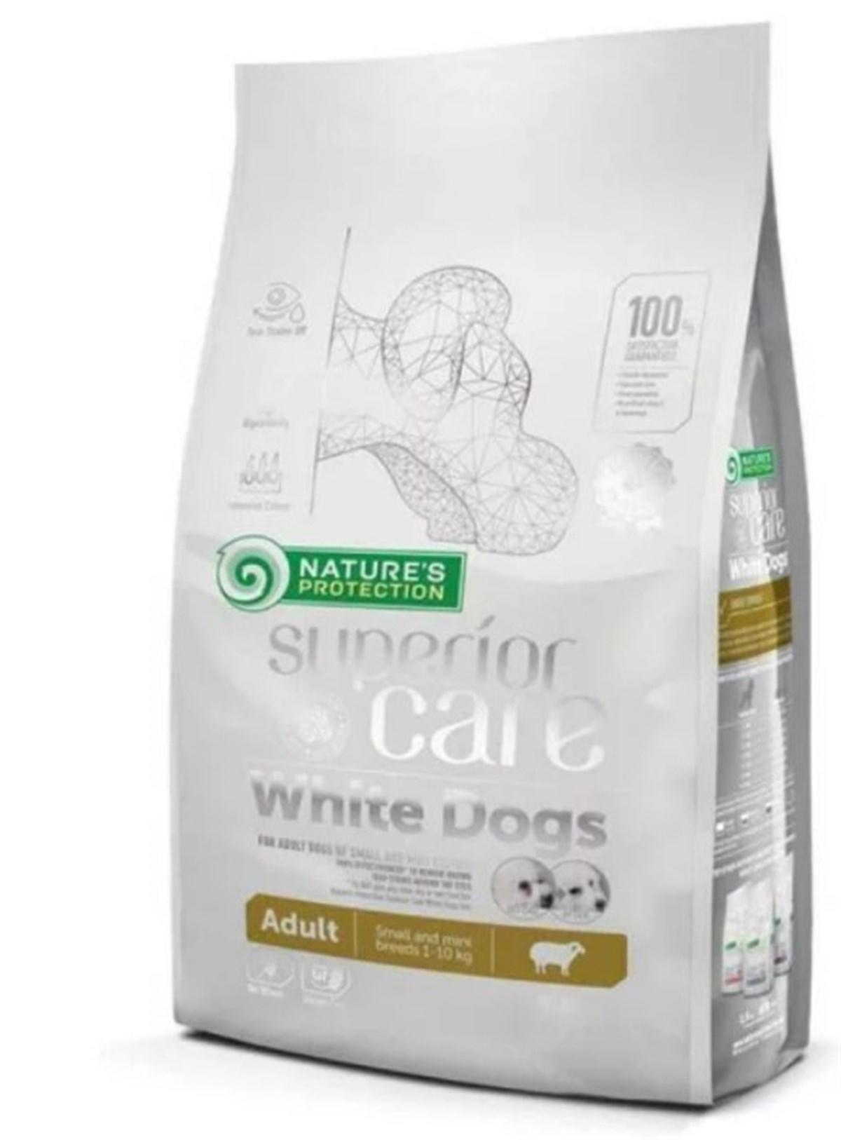 Nature'S Protection Superior Care White Dogs Kuzu Etli Tüm Irklar Yetişkin Kuru Köpek Maması 17 kg