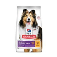 Hill'S Sensitive Stomach & Skin Tavuklu Orta Irk Yetişkin Kuru Köpek Maması 14 kg